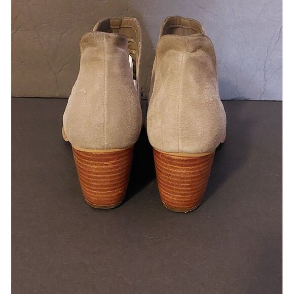 BP Perry Perforated D'Orsay‎ Bootie Gray Suede Womens size 8M See Pictures #449 - Picture 6 of 10